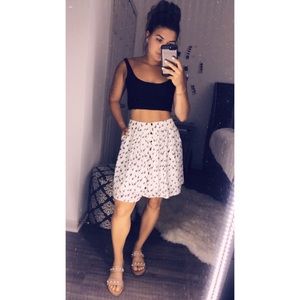 Ezra Llama Print Skirt